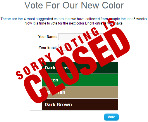 Sorry Voting is Closed